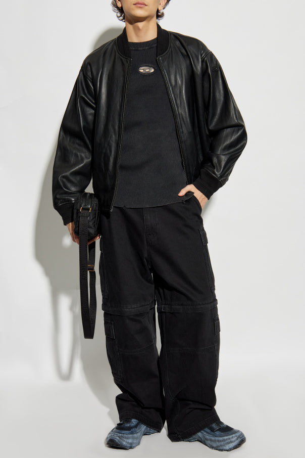 BLACK Leather jacket