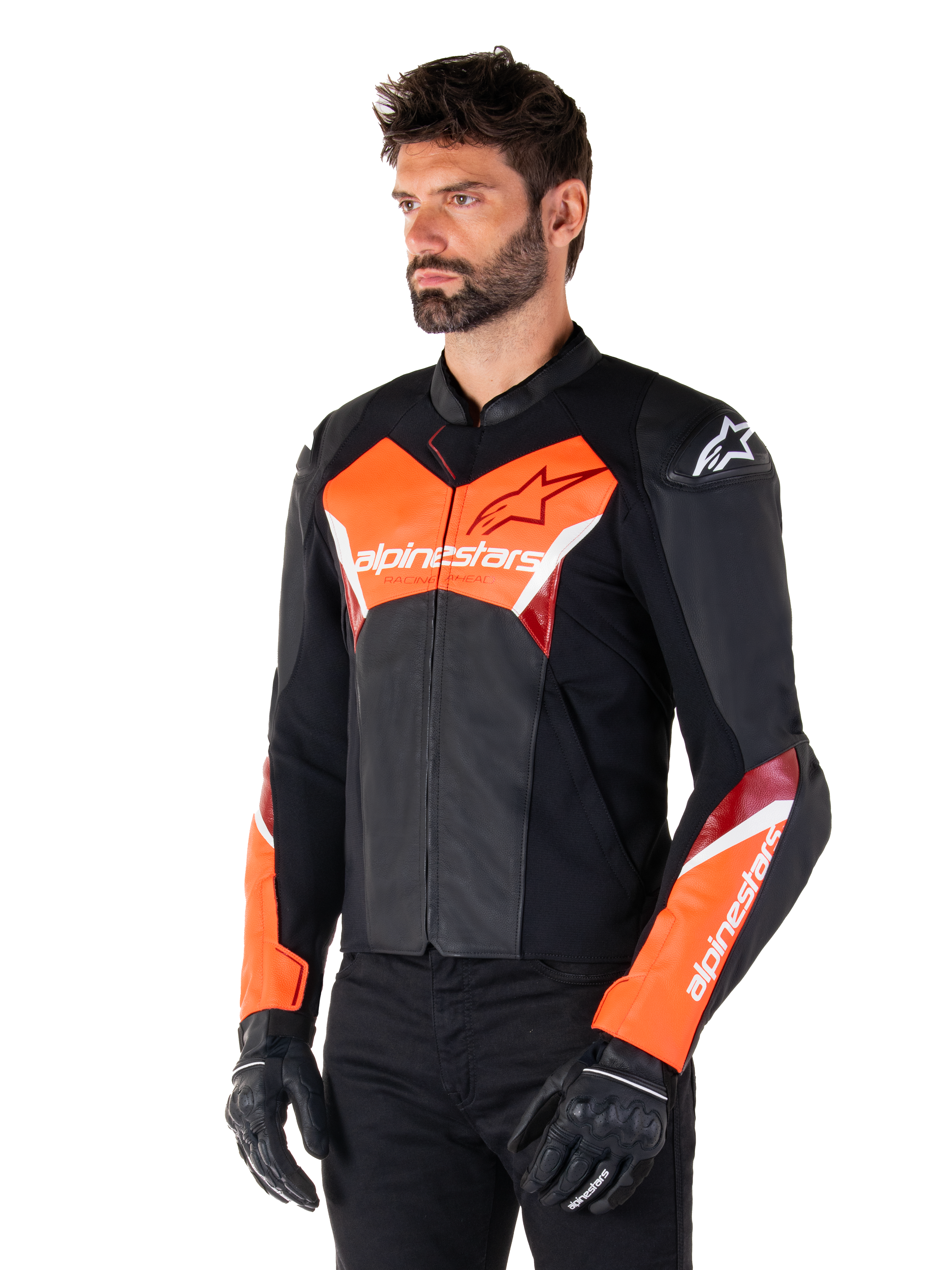 Faster V3 Leather Jacket