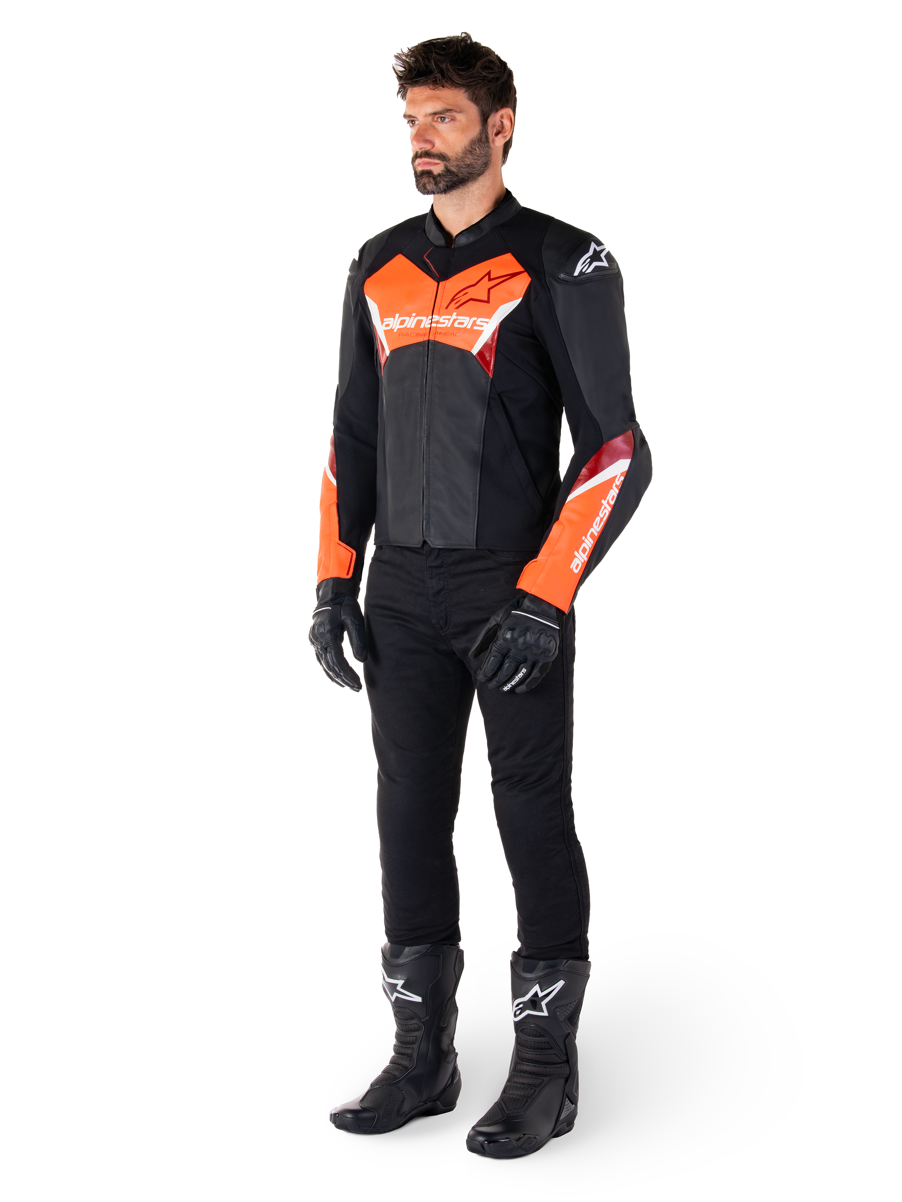 Faster V3 Leather Jacket