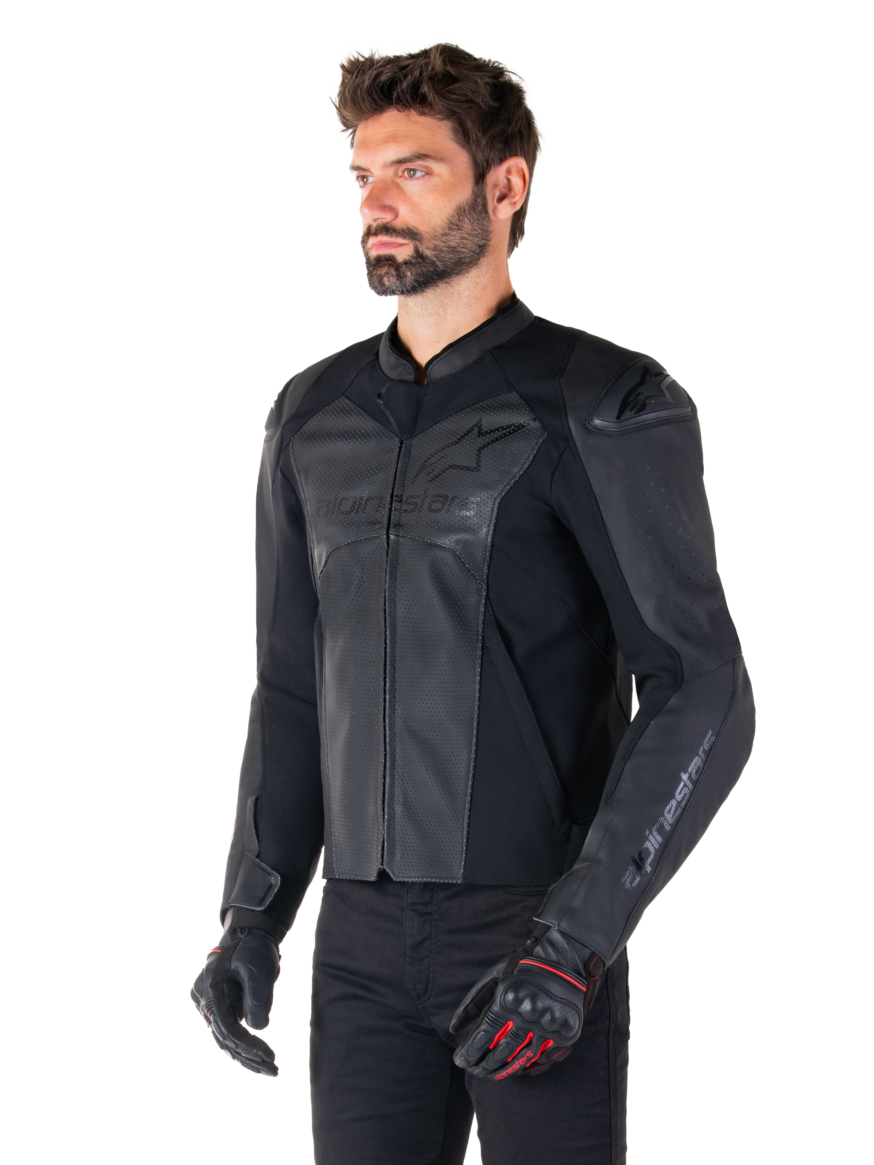 Faster V3 Airflow Leather Jacket