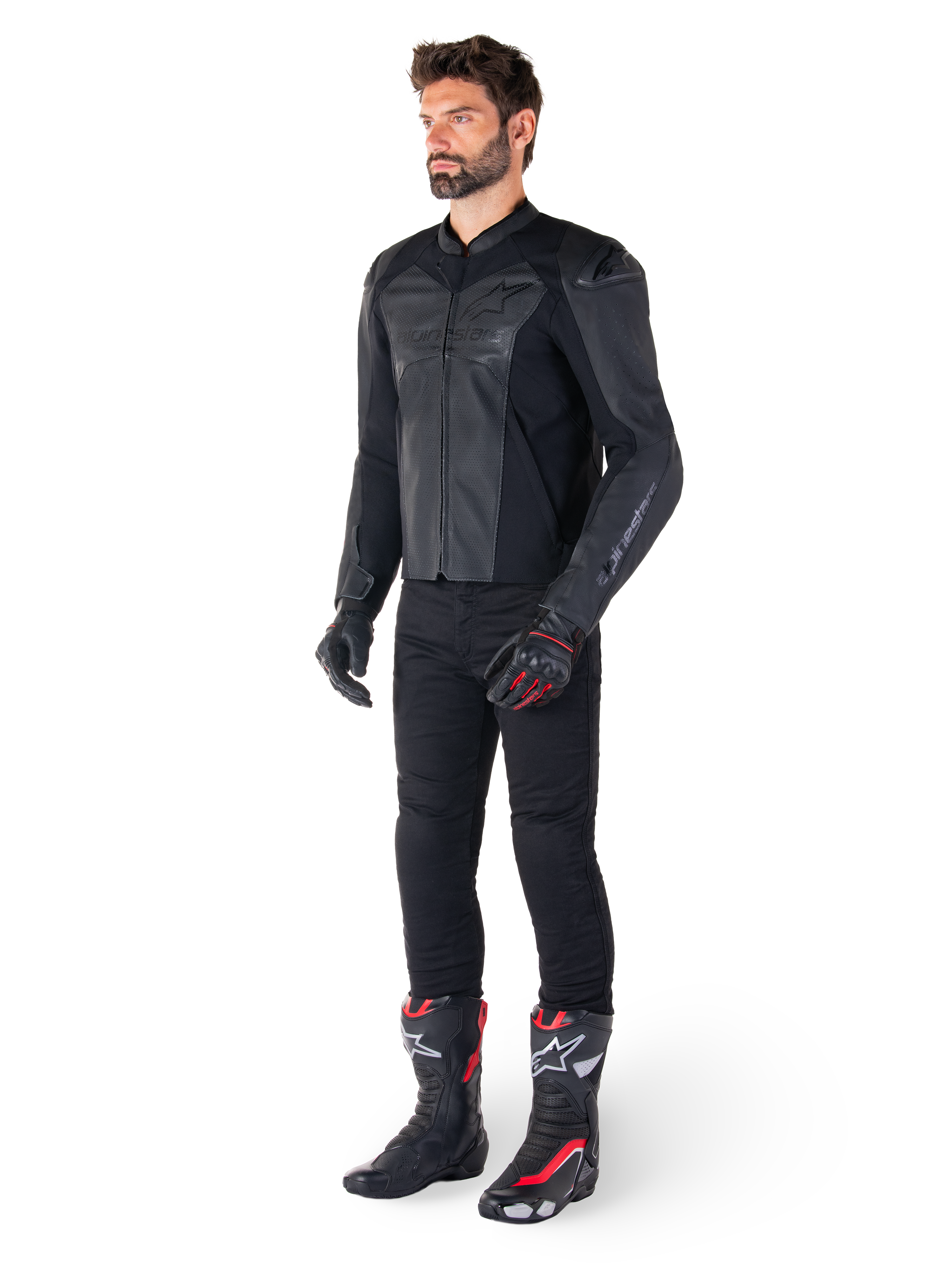 Faster V3 Airflow Leather Jacket