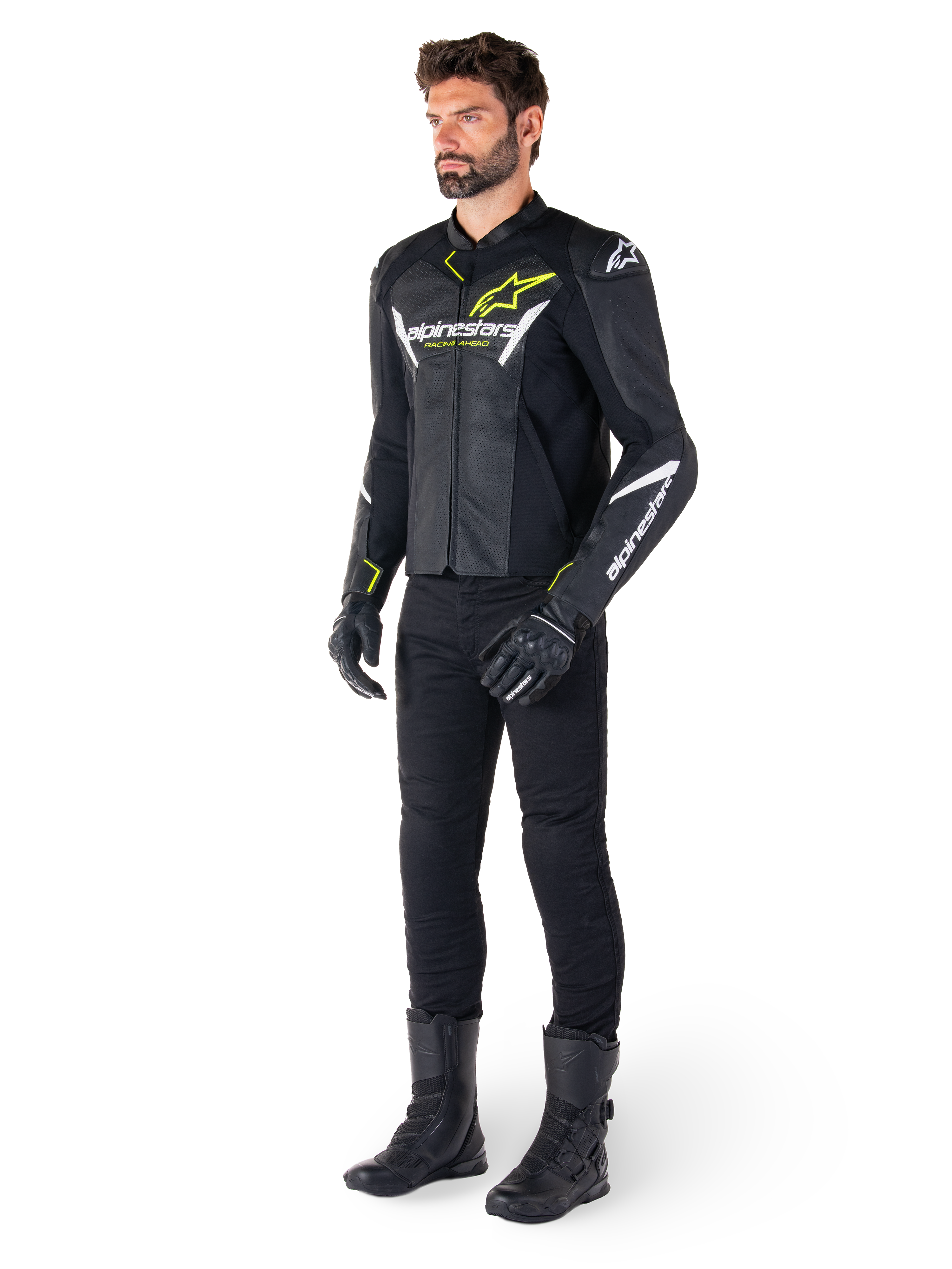 Faster V3 Airflow Leather Jacket