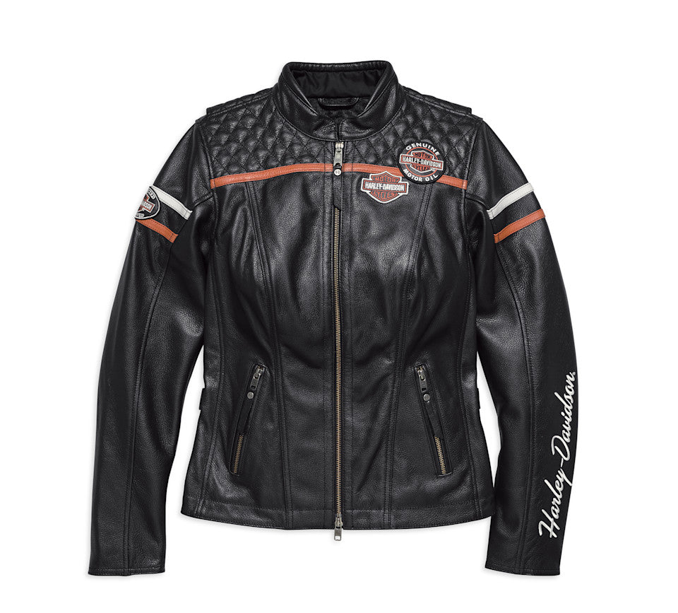 Harley Davidson Women's Miss Enthusiast Leather Jacket