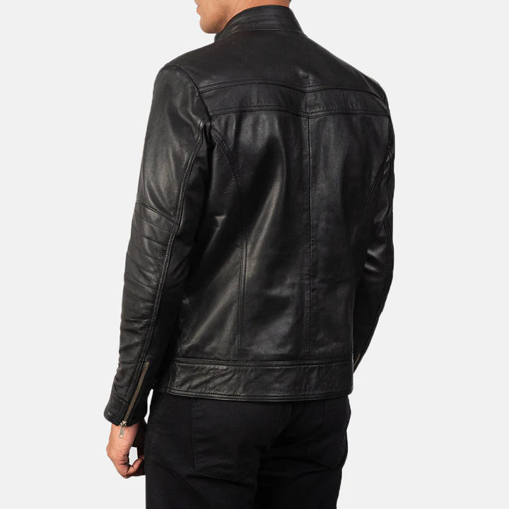 Allaric Alley Mocha Suede Biker Jacket